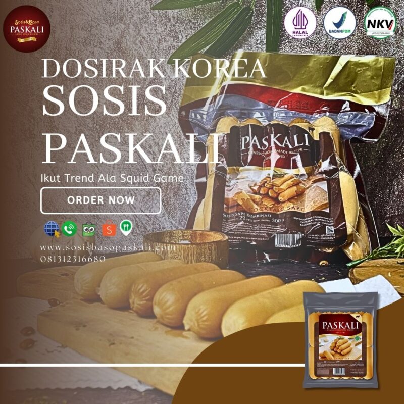 Dosirak Korea Sosis Paskali, Ikut Trend Ala Squid Game