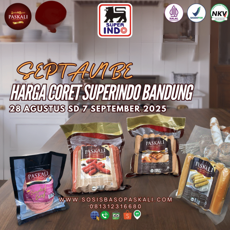 Superindo Promo Sosis Paskali, Harga Spesial Khusus September