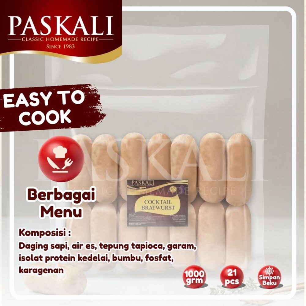 Paskali Cocktail Bratwurst Non-Smoke