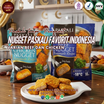 Nugget Paskali Favorit Indonesia, Ada Varian Beef dan Ayam