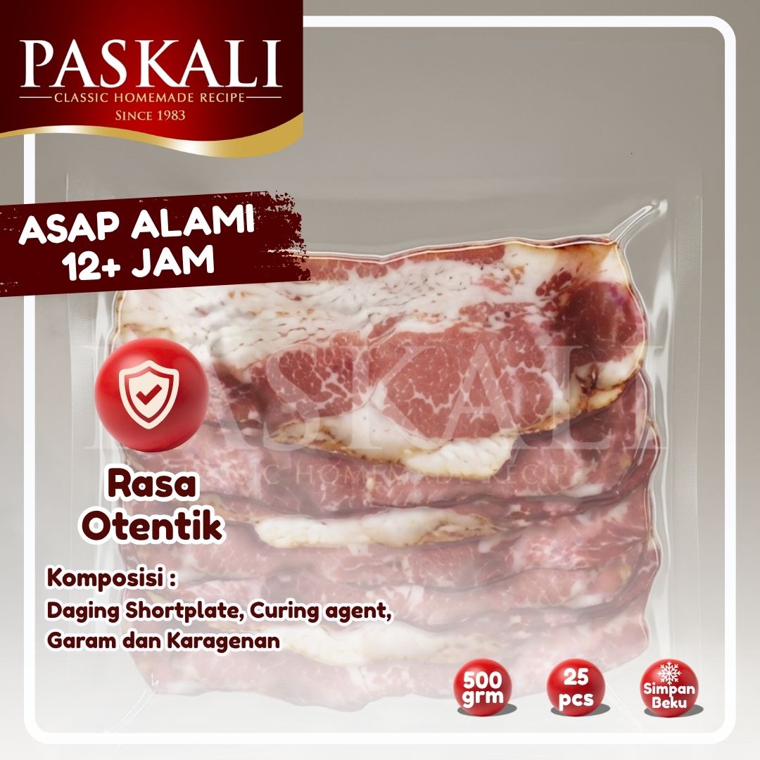 Paskali Beef Bacon / Smoked Beef Shortplate - Image 3