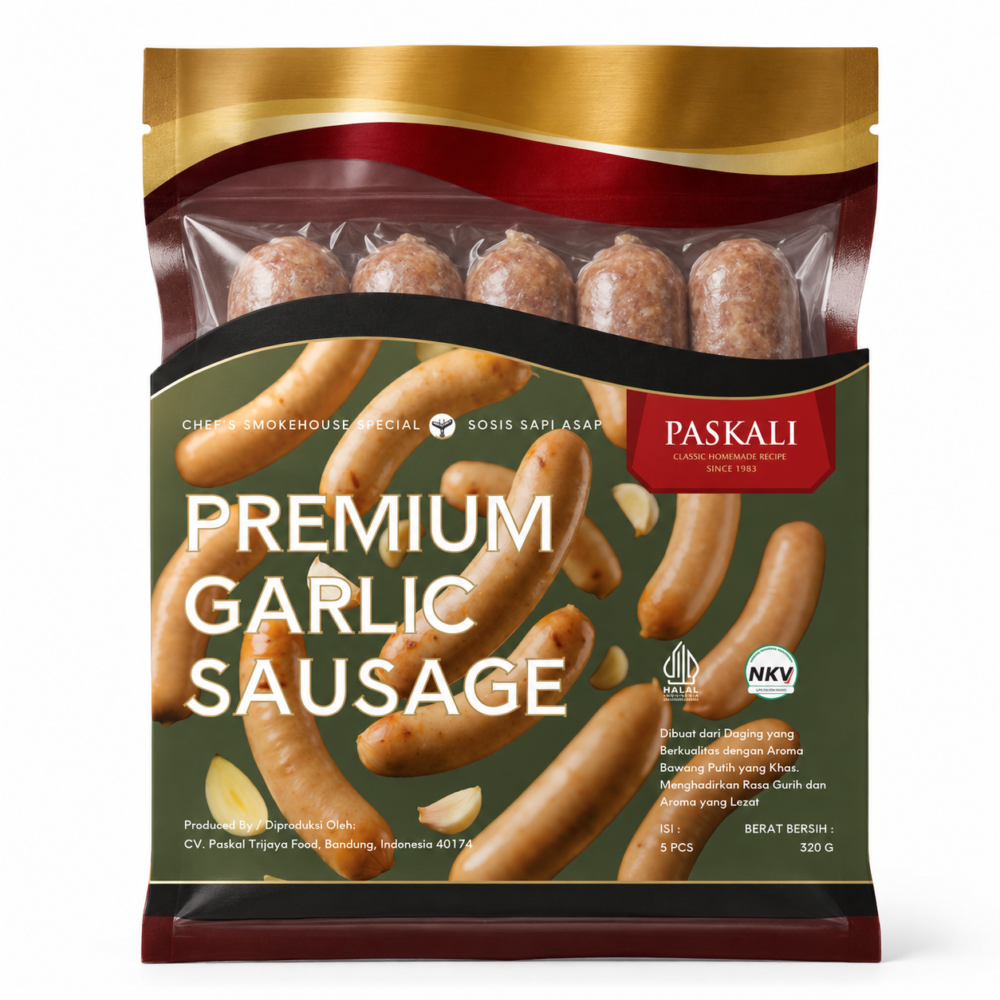 Paskali Premium Garlic Saussage