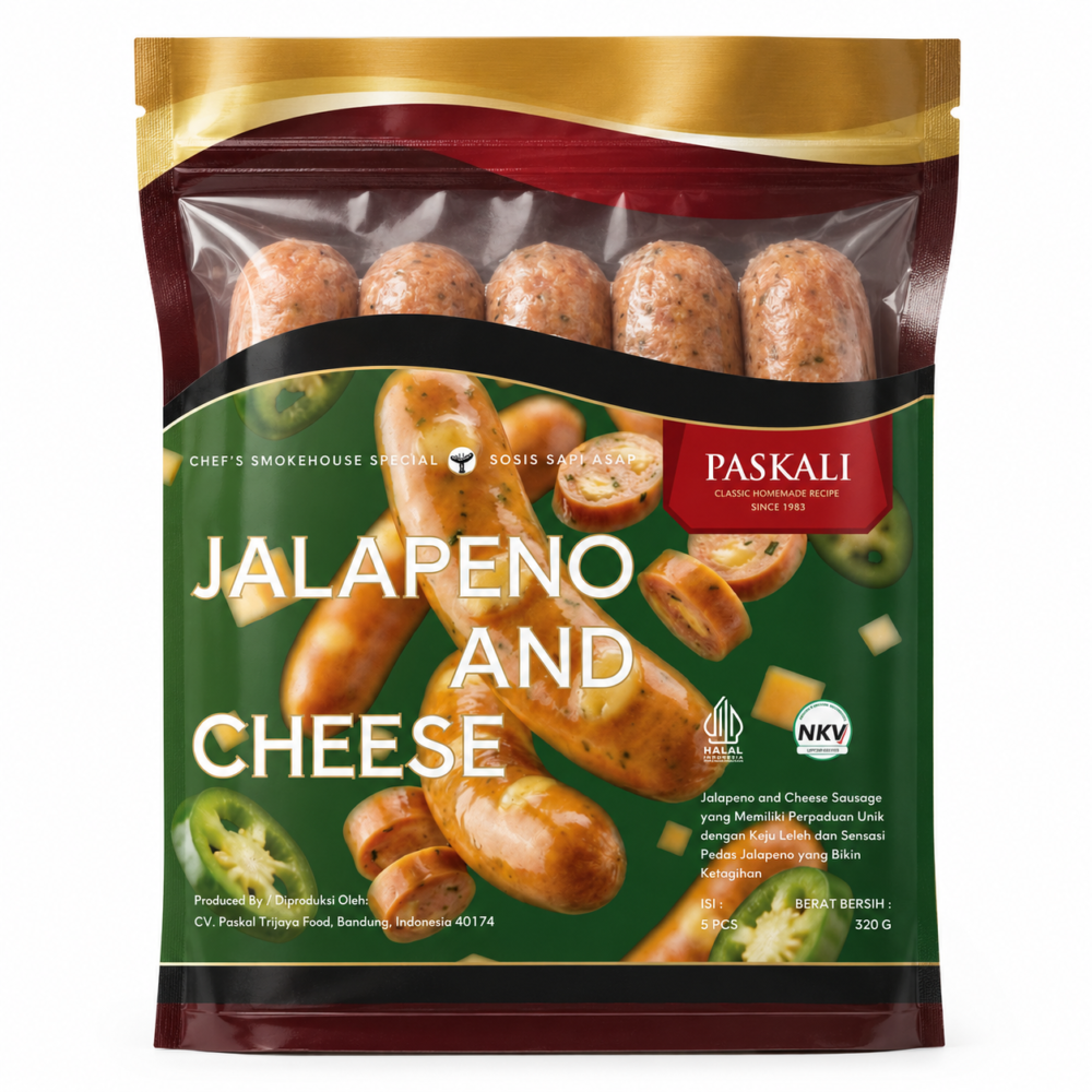 Paskali Sosis Jalapeno & Cheese
